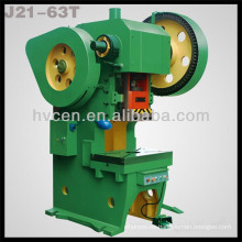 Máquina de la prensa del sacador para el aluminio J21-63T